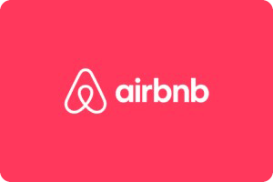 Airbnb gift card for lodging across the USA